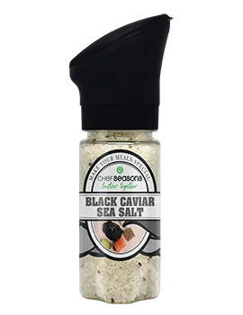 BLACK CAVIAR SALT SEASONING (100g Grinder)