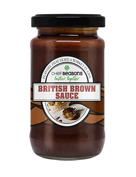 BRITISH BROWN SAUCE (190g Glass Jar)