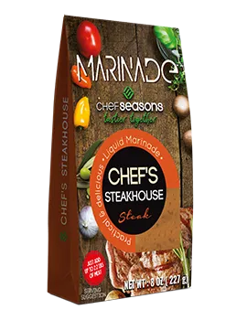 CHEF'S STEAKHOUSE MARINADE (226g Pouch)