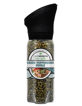 GREEN PEPPERCORNS (175g Grinder)