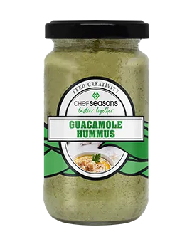 GUACAMOLE HUMMUS (190g Glass Jar)