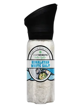 HIMALAYAN WHITE SALT (350g Grinder)