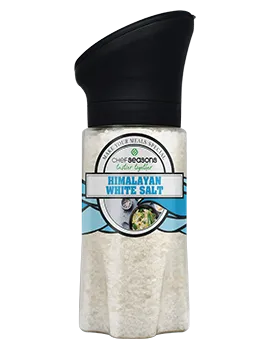 HIMALAYAN WHITE SALT (500g Grinder)