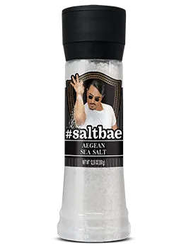 SALTBAE AEGEAN SEA SALT (350g Grinder)