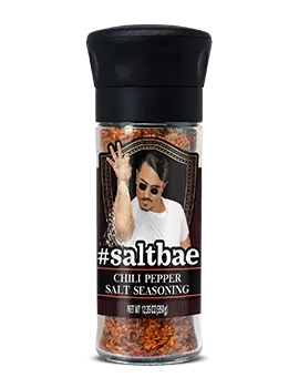 SALTBAE CHILLI PEPPER SALT SEASONING (60g Grinder)