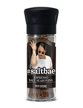 SALTBAE ESPRESSO SALT SEASONING (100g Grinder)