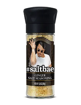 SALTBAE GINGER SALT SEASONING (100g Grinder)