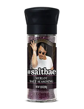 SALTBAE MERLOT SALT SEASONING (100g Grinder)