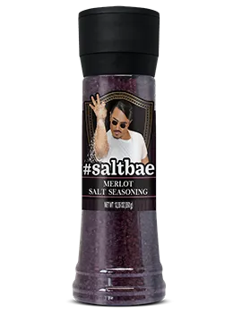 SALTBAE MERLOT SALT SEASONING (350g Grinder)