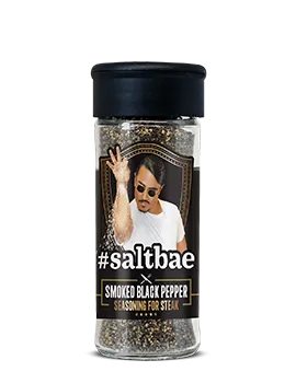 SALTBAE SMOKED BLACK PEPPER (45g Flip Top Cup)