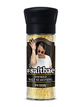 SALTBAE SMOKED SALT SEASONING (100g Grinder)