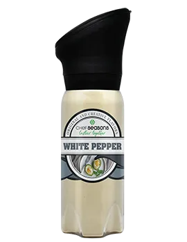 WHITE PEPPER POWDER (145g Flip Top Cap)