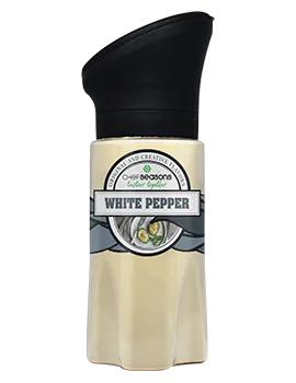 WHITE PEPPER POWDER (285g Flip Top Cap)