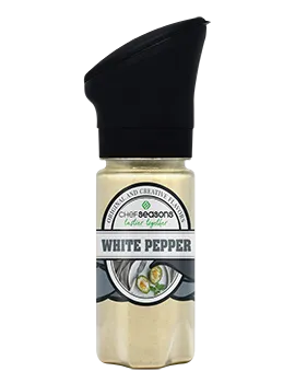 WHITE PEPPER POWDER (60g Flip Top Cap)